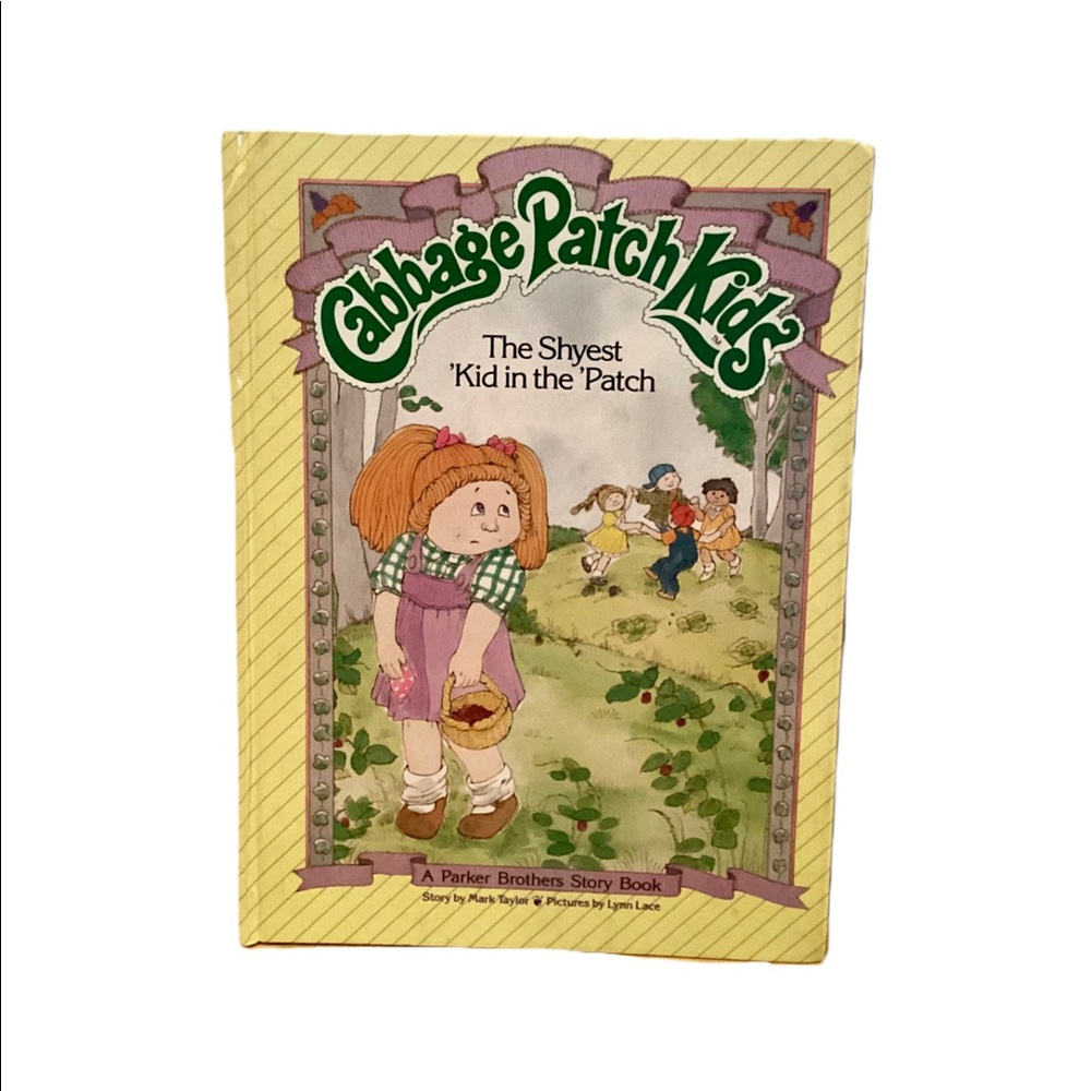 VTG 1984 CABBAGE PATCH KIDS HC Book The Shyest ‘Kid in the Patch Mark Taylor